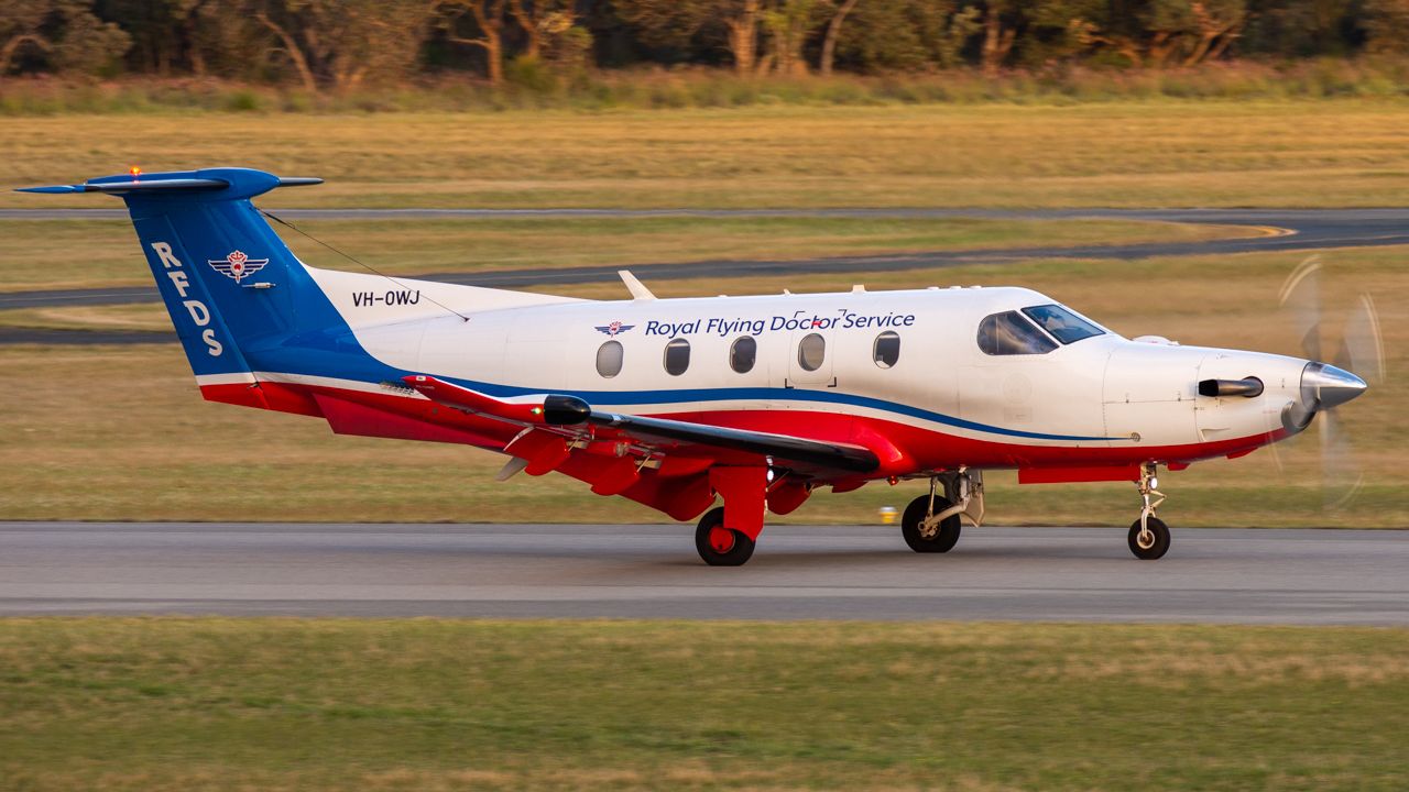 Pilatus PC-12 (VH-OWJ)