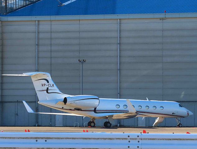 Gulfstream Aerospace Gulfstream V (VP-CLK) - I took this picture on Dec 28, 2019.