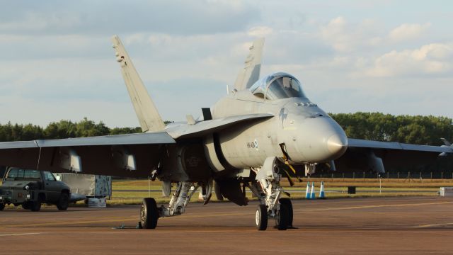 — — - RIAT 18 July 2015br /Finnish Air Force F/A-18C HN-424