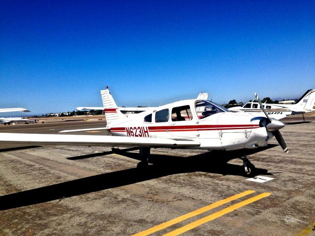 Piper Cherokee (N6231H) - This was taken at KLGB just before a flight to KCRQ