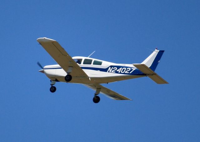 Beechcraft Sundowner (N24027) - At Downtown Shreveport.