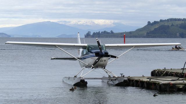 Cessna 206 Stationair (ZK-FPO) - Taupo's Seaplane on the lake.