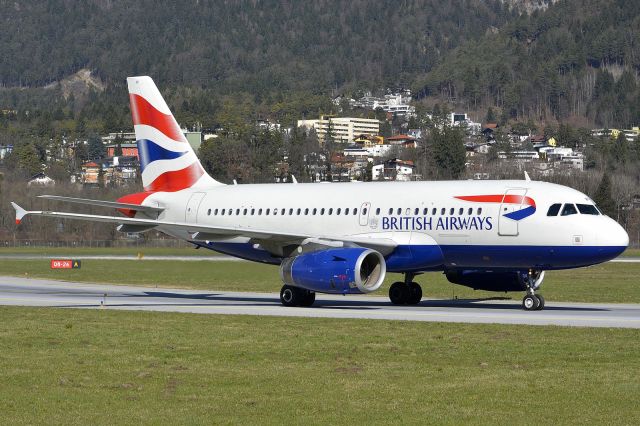 Airbus A319 (G-DBCK)
