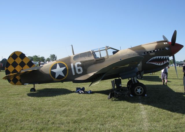 CURTISS Warhawk (N4420K) - At AirVenture 2016.