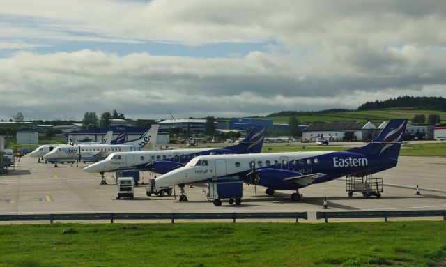 JETSTREAM Jetstream 41 (G-MAJH) - Eastern Airways British Aerospace Jetstream 4100 G-MAJH in a sunny Aberdeen airport