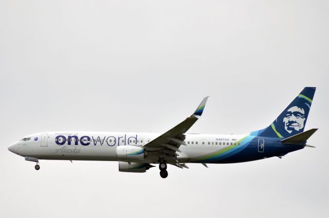 N487AS — - Alaska One World 