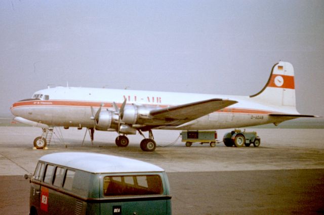 Douglas C-54 Skymaster (D-ADAB) - 1968 at Düsseldorf (EDDL)