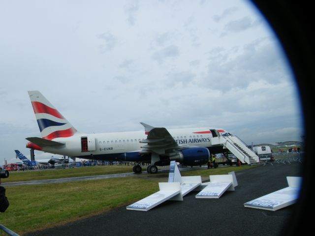 Airbus A318 (G-EUNB) - G EUNB A318 BAW AT EGLF 2014