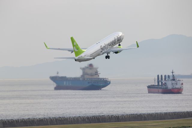 Boeing 737-800 (JA811X) - Company name changed to Solaseed Air from the Skynet Asia Airways From July/1/2011