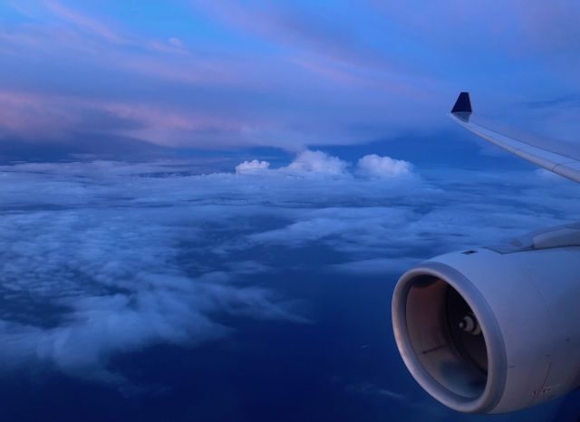 Airbus A330-300 — - Sunrise into Singapore after a red-eye from Ahmedabad!