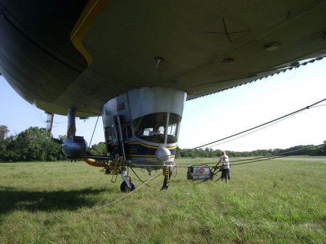 — — - GoodYear Blimp Cabin