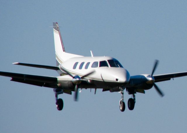 Swearingen SA-26 Merlin 2 (N717PD) - At Downtown Shreveport.