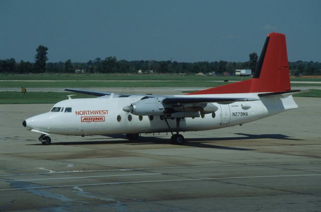 BELLANCA Viking (N279MA) - Taxing at Detroit Intl Airport on 1990/08/31 "Mesaba Airlines "