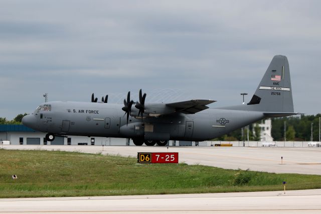 Lockheed C-130 Hercules (12-5756) - A little air show flashback for you since most have been cancelled. This C-130J-30 from Little Rock AFB was seen departing KTOL after the 2016 air show on 18 Jul 2016.