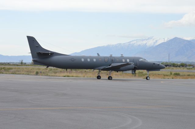 Fairchild Dornier SA-227DC Metro (94-0262) - Taxiing to 30 for departure. Talk about a unique visitor!