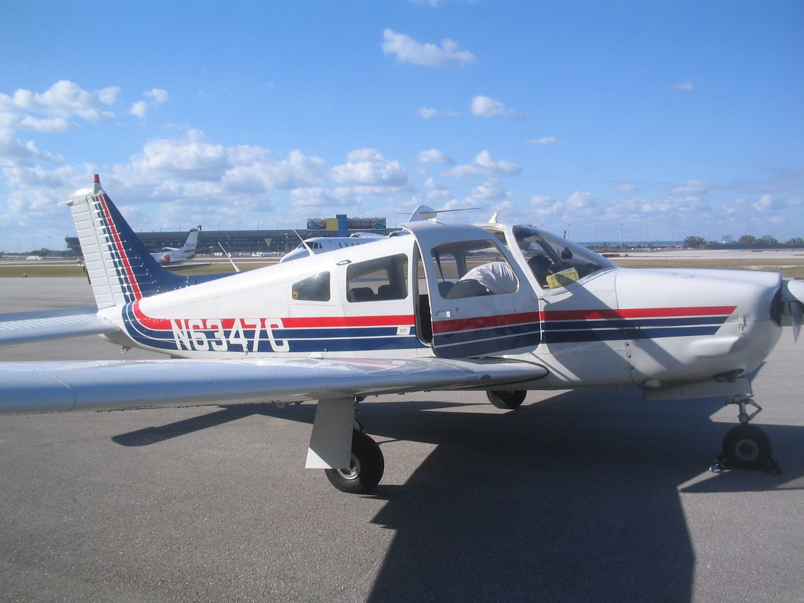 Piper Cherokee (N6347C) - Test flight