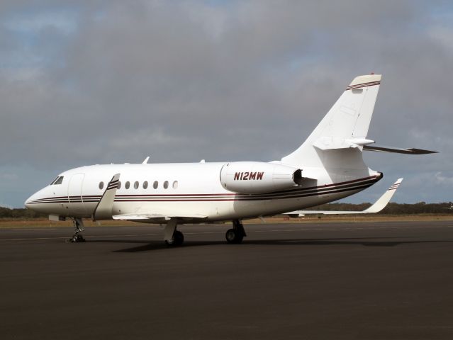 Dassault Falcon 2000 (N12MW) - great business jet. Very good range and short field performance.