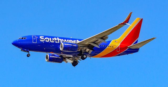 Boeing 737-700 (N7861J) - N7861J Southwest Airlines Boeing 737-79P s/n 33008 - Las Vegas - Harry Reid International Airport KLASbr /USA - Nevada May 13, 2022br /Photo: Tomás Del Coro