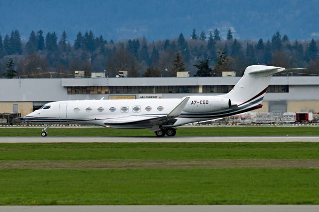Gulfstream Aerospace Gulfstream G650 (A7-CGD)