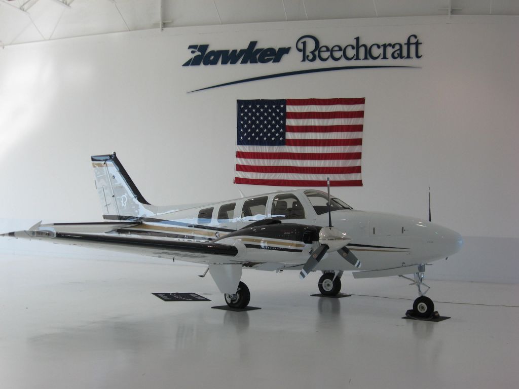 Beechcraft Baron (58) (N666LB) - Delivery day