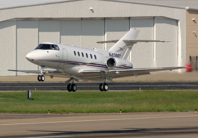 Hawker 800 (N408RT) - Troy Aikmans plane departs Dallas for Denver where Aikman would be calling a game for Fox.