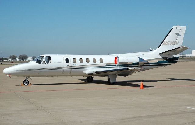Cessna Citation II (N518N) - 1987 CESSNA 550br /Fixed wing multi engine br /(8 seats / 2 engines)