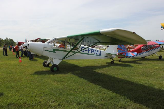 AMAX Sport 1700 (C-FPMJ) - C-FPMJ Sportrainer RVA Aéroport de Sherbrooke QC. CYSC 16-06-2018.