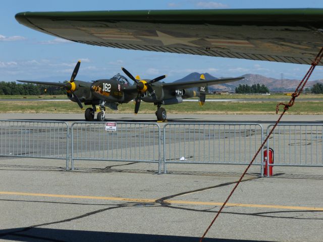 Lockheed P-38 Lightning — - P-38 in Chino, CA