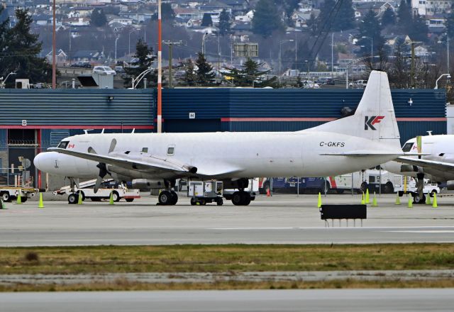 CONVAIR CV-580 (C-GKFS) - Only 2 CV5800 existed. This one will be retired in 2025/2026.