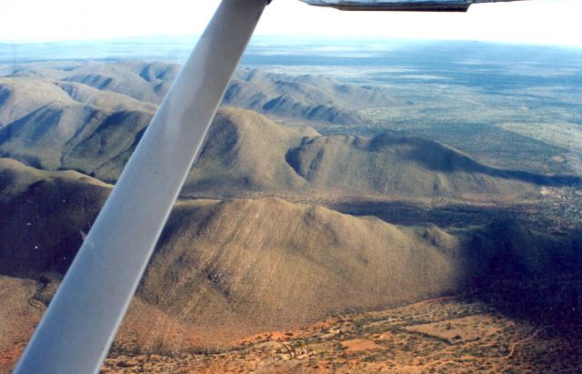 Cessna Skyhawk (ZS-JXA) - En route to Upington, South Afica.