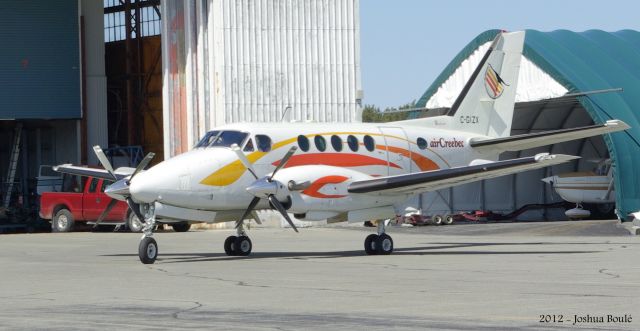 Beechcraft King Air 100 (C-GIZX) - Bapteme de l'air 2012