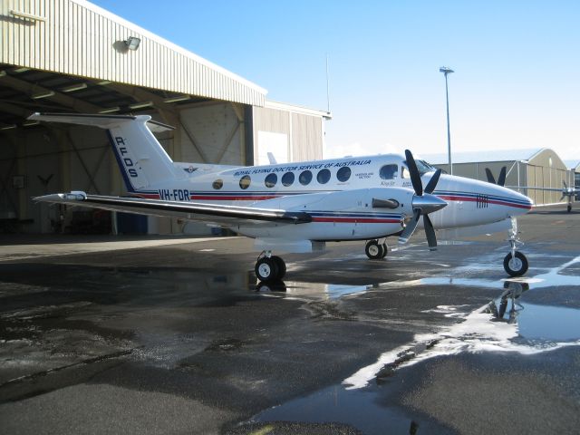 Beechcraft Super King Air 200 (VH-FDR) - Air Traffic Control Callsign FD (Fly Doc) 414