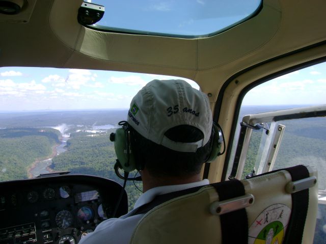 PT-HND — - Chopper over the Iguazu falls in Argentina/Brazil.