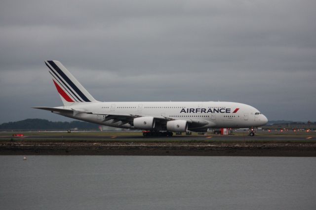 Airbus A380-800 (F-HPJG) - JFK weather diversion on 07/13/17.