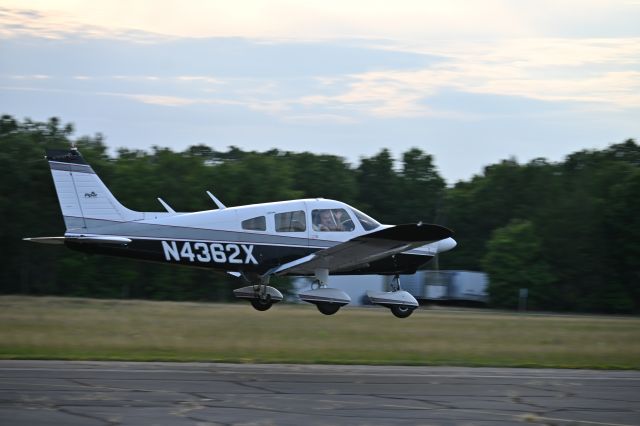 Piper Cherokee (N4362X) - Departing after a Young Eagles rally