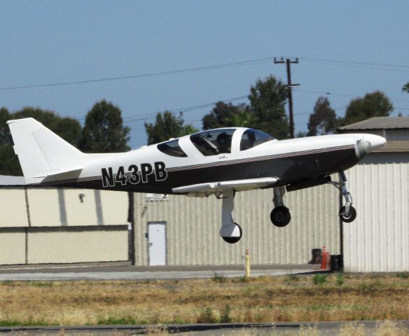 STODDARD-HAMILTON Glasair (N43PB) - Taking off from RWY 6