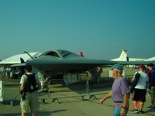 16-8063 — - Northrup-Grumman Pegasus X-47B C/N AV-1 As seen at Melbourne Air Show 21MAR15