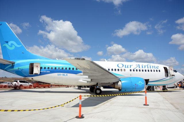 BOEING 737-300 (VH-NLK) - Wellcamp Airport open day 28/9/2014