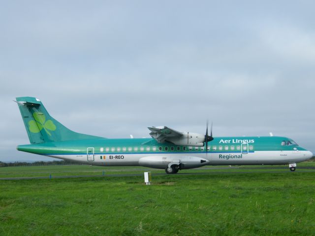 EI-REO — - EI-REO ATR 72 DEP EINN 13/10/2011