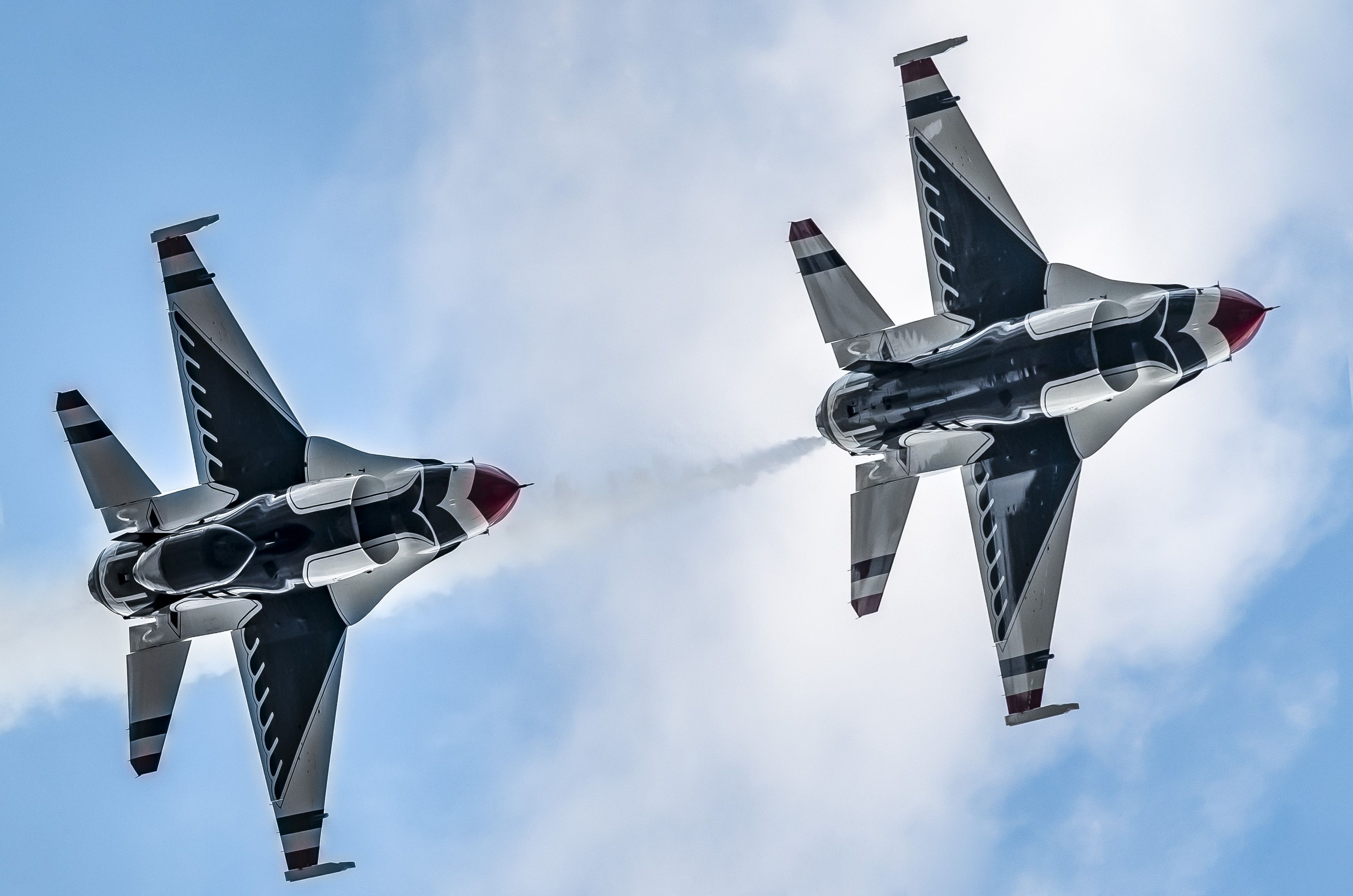 Lockheed F-16 Fighting Falcon — - F16s at 2019 Daytona 500