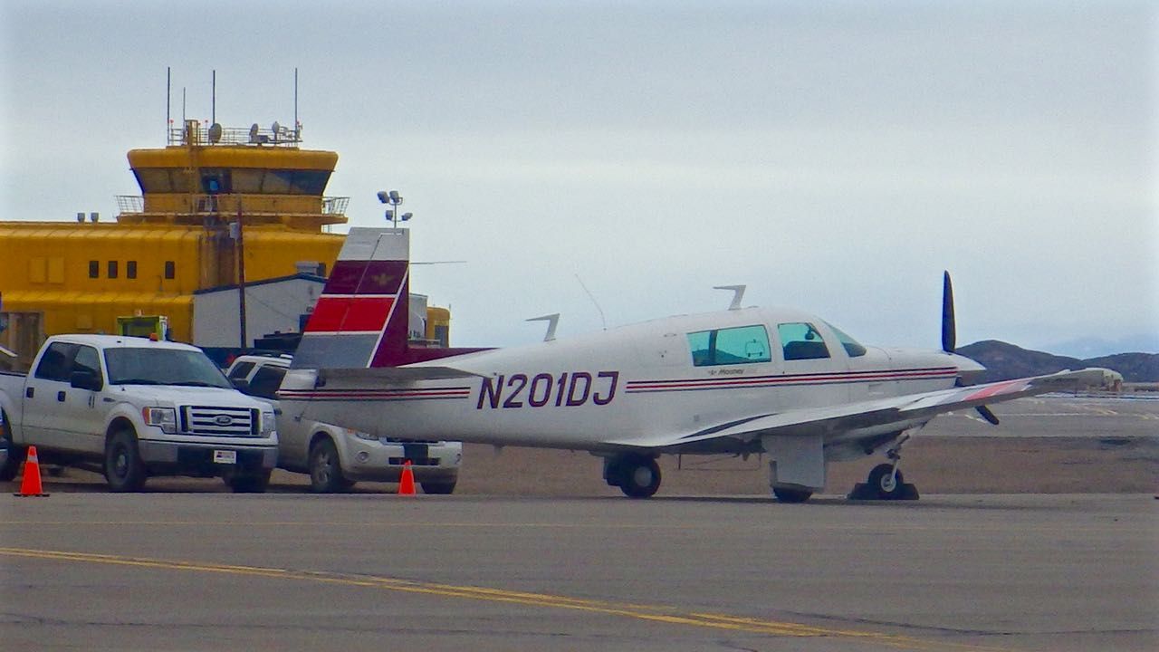 Mooney M-20 (N201DJ) - Beautiful cool day in iqaluit, Nunavut