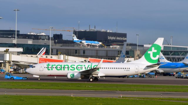 Boeing 737-800 (F-GZHX) - Transavia France Boeing 737-8K2(WL) F-GZHX in Amsterdam 