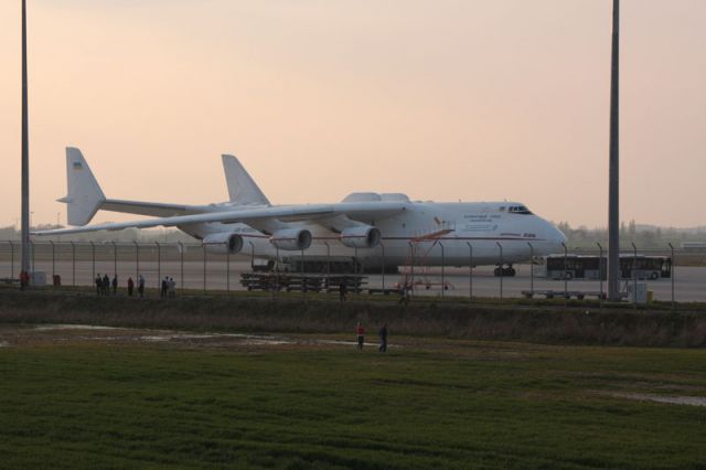 Antonov An-225 Mriya — - 24.04.2008  Airport Leipzig; Germany