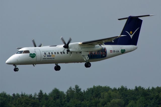 OE-LIA — - DeHavilland Canada DHC-8-314Q  InterSky  EDNY Friedrichshafen Loewenthal Germany  30.June 2010