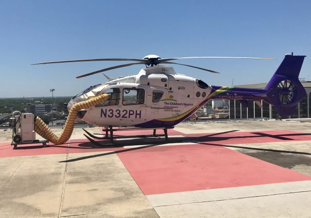 N332PH — - Ready for action at CHRISTUS Health, The Children’s Hospital of San Antonio.