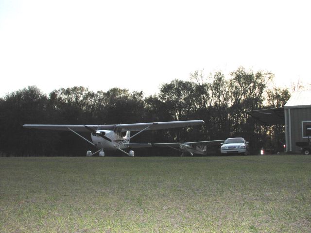 Cessna Skyhawk (N5219W) - Dusk at FL10 preparing for departure to KORL