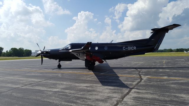 Pilatus PC-12 (C-GICR) - CN 314 br /Needles 876br /NDL876br /Chrono Aviation