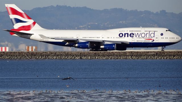 Boeing 747-400 (G-CIVM) - G-CIVM, Age: 17.8 Yearsbr /Boeing 747-400 (quad-jet) (H/B744/L )br /Airline: British Airways, Engines: 4x RR RB.211br /06-Mar-2015 B744/L San Francisco Intl (KSFO) London Heathrow (EGLL / LHR) 16:41 PST 10:27 GMT (+1) 9:46