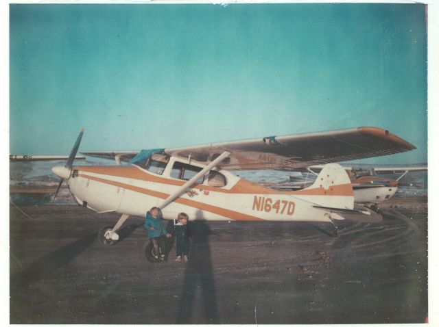 Cessna 170 (N1647D) - 1980 Kemmerer Wy Jarma Jake CoPilots