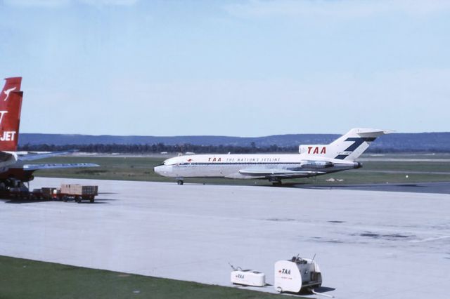 Boeing 727-100 — - Boeing 727_TAA Perth airport (YPPH) 1960s.